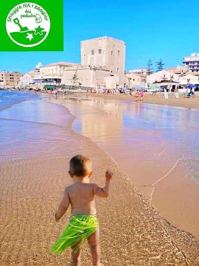A Pozzallo Vicino Al Mare Villa Exterior foto