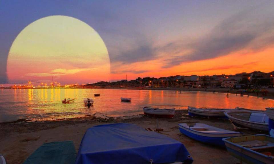 A Pozzallo Vicino Al Mare Villa Exterior foto